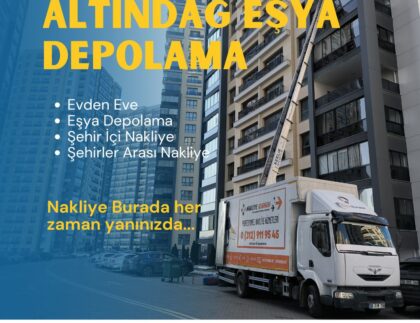 Altındağ eşya depolama