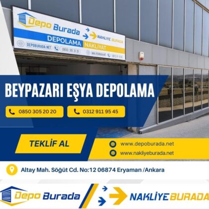 ankara beypazarı eşya depolama
